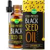 Generico Olio di Cumino Nero Biologico(120ml), Olio di Semi Neri, Nigella Sativa per Perdita dei Capelli,Può sostenere le articolazioni, la pelle, i capelli e le unghie