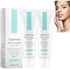 WRANBAO Pore Refiner Cream - Crema idratante per perfezionare i pori per il viso, crema rassodante per la pelle grassa e sensibile con acido ialuronico (2 pezzi)