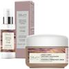 Silium Profumo Idratante Rinforzante Capelli + Crema Corpo Idratante Rassodante Patchouli e Vaniglia, con Pantenolo e Semi di Lino, Olio di Jojoba e Burro di Karité,
