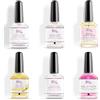 Pics Nails Kit Professionale UV/LED x 4pz. - Kit Semipermanente con Primer Non Acido, Nail Prep, Base (Kit Manicure: 6 Trattamenti Unghie)