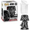 Funko Pop! Star Wars - Darth Vader (Black Chrome) #157 Esclusiva Smugglers Bounty