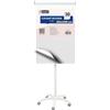D.RECT Blocco Per Lavagna Di Carta Bianca 650x1000 mm - Blocco Flipchart 80 g/m², 30 Fogli, 5 Fori, Superficie Liscia - Ideale per Ufficio, Presentazioni e Casa
