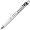 Pentel - Matita meccanica, energizzante, 0,5 mm, bianco perla e nero (PL75-AW)
