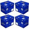 Tickoffice Paperone All Purpose carta Premium A4 21x29,7cm per ufficio, stampa e fotocopie - Formato A4-80 gr, Confezione da 20 risme da 500 Fogli PAPER ONE