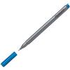 Faber-Castell Grip Finepen 0.4 - Punta in fibra, colore: turchese cobalto