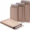 LOGIC PACK 100 LOGIC PACK 10 Buste a Soffietto C4 (229x324x40 mm) per Fogli A4 - Buste a Sacco Marroni Kraft 120g con Fondo Largo 4cm per Documenti e Libri - Autosigillanti
