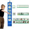 Generic Programma Visivo per Bambini | Tabella della Routine Quotidiana | Calendario della Routine Quotidiana, Strumento Comportamentale Visivo per Bambini Con 45 Carte di Attività e 9 Carte Vuote Per Viaggi