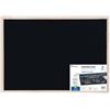 Pryma Lavagna Nera - Lavagna Scrivibile per Ufficio, Casa, Scuola, Ristorante - Design Elegante (50X70Cm)
