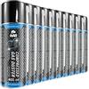 AABCOOLING 10 x AAB Aria Compressa Spray 400ml - Kit Pulizia PC, Tastiera, Stampanti, Televisioni, Fotocamere e Altri, Bombole Aria Compressa, Spray da Pulizia con Tubo di Estensione, Rimozione di Polvere
