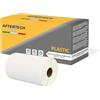 AFTERTECH 1x 4XLP 4XL 104x159mm Rotolo di Etichette PLASTICHE IMPERMEABILI adesive compatibili (220 Etichette/rotolo = 220 totali) per etichettatrici stampanti Dymo LabelWriter 1x4XLPLA