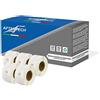 Aftertech 5x 11353 12x24mm Rotoli di Etichette adesive compatibili (1000 Etichette/rotolo = 5000 totali) per Dymo LabelWriter Seiko SLP etichettatrici stampanti S0722530 5x11353