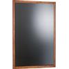 Danieli | Lavagna Nera Per Pennarelli a Gesso Liquido Easy 80x120 cm | Lavagna da Muro in Legno di Faggio Massiccio | Lavagna Bar e Ristoranti per Menu da Parete. Kit di Fissaggio Incluso (80x120 cm)