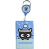 Bioworld Sanrio Chococat - Cordino con porta badge Hello Kitty and Friends, moschettone retrattile per chiavi, portachiavi, portafoglio