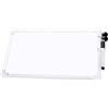 Pryma Lavagna Bianca Magnetica con Cornice in Alluminio - Mini Whiteboard da Parete o Appoggio con Pennarello Magnetico e 2 Cancellini (20x30 cm)
