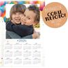 POINT. Calendario 2026 fotografico da parete personalizzato con foto 33x48 cm. - Ideali per famiglie, amici e regalo Natale, temi vari, foto fidanzati 12 mesi (PARTY)