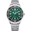 Citizen Orologio analogico unisex al quarzo con cinturino in AW1828-80X, sportivo, Sportivo