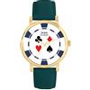 Toff London Navy Poker Watch Ladies 38mm Case 3atm Resistente all'acqua Movimento al quarzo progettato su misura Lusso alla moda