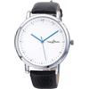 CXML&DASHE Orologio Antiorario - Lancette Inverse & Numeri Invertiti, Movimento al Quarzo Inverso, Design Minimalista Non Convenzionale (Orologio Unico)