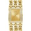 GUESS Women's Quartz Watch with Stainless-Steel Strap, Gold, 46 (Model: U1275L2)