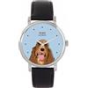 Toff London Brown Cocker Spaniel Dog Watch Ladies 38mm Case 3atm Resistente all'acqua Design personalizzato Movimento al quarzo Di lusso Alla moda