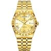 Poedagar Orologio da polso per uomo classico settimana data impermeabile luminoso uomo orologio da polso in acciaio inossidabile moda quarzo orologi da uomo maschile