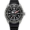 Citizen Orologio da polso analogico automatico da uomo Promaster Marine, Nero, cinghia