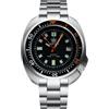 London Craftwork SD1970 Steeldive Captain Willard 6105 Orologio subacqueo automatico movimento NH35, Limitato Nero/Arancione, Militare
