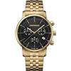 WENGER Orologio da polso da uomo in acciaio inox Urban Classic cronografo Ø 44 mm, Swiss Made, analogico al quarzo, impermeabile fino a 100 m, vetro zaffiro