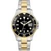 Dugena - Orologio da polso al quarzo da uomo, corona a vite, vetro minerale temprato, Diver