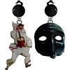 Handmade ORECCHINI PULCINELLA CON CLIPS