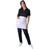 tessile astorino Grembiule da Cucina Personalizzato con Tasca per Uomo e Donna Impermeabile Grembiuli per Bar Barbecue Giardino, Ristorante Ricamo 0