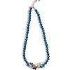 Handmade Collana in Pietre Dure Blu cobalto e Mix di Pietrine Dure
