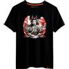 Magmatic - Maglietta Creatura Fantastica per Uomo Unisex, Collezione Ecarlate T Shirt Nera Premium 100% Cotone, Regalo yōkai Giapponese, Regalo di Natale Uomo Fan della Cultura Giapponese