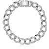 Meissa Bracciale d'argento per uomini Catena cubana Bracciale pesante fatto a mano Gioielli ipoallergenici 7 pollici Uomo Ragazzi Gioielli Regalo