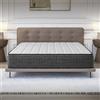 COSMOS - Materasso Memory 140x190 cm - Alto 24 cm - Equinox Matrimoniale - Ortopedico Ergonomico - Lattice Blue + Schiuma Memory - 7 Zone - Doppia Faccia - Traspirante, Anallergico - Fatto in Europa