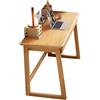 SZKTHD Scrivania Per Computer In Legno Massello Scrivania Per Ufficio, Scrivania Minimalista In Legno Con Cassetto Per Studenti O Adulti 70/80/90/100/120/140 Cm(Wood color,60x45x75cm)