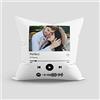 love print Cuscino con Codice Spotify Personalizzato con Foto e Musica.