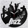Beisite Musica Jazz Disco in Vinile Orologio da Parete Fan Art Home Decor Camera da Letto Vintage Wall Art I Migliori Regali per Gli Amanti del Jazz