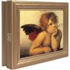 Cer-Plast Armadietto Portachiavi In Legno Con Pannello Portachiavi Organizer Per Chiavi Da Parete Stile Vintage