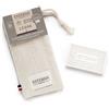 Esteban Cedre La mia Pochette Porta Profumo Ecru Ceramica Profumata Ricaricabile con Sacchetto di Garza di Cotone