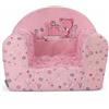 Fortisline Poltrona per bambini con rivestimento in schiuma rimovibile, design orsetti