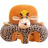 Starnearby Poltroncina per Bambini Senza Riempitivo, Poltrona per Bambini Peluche Fodera a Forma di Animale, Sedia Peluche Neonato Senza Imbottitura Cotone, Seduta Divano Neonato Fai da Te