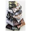 LA GARZARARA - Ritagli di Pelle Stampa Camouflage - Minimo 12x15 cm - 0,300 kg - Selezione Casuale per Artigianato Cucito e Creazioni Handmade - Laminati e Non, Rifiniture Varie - B1470-RC
