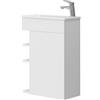 Vicco Set mobili bagno Amadeo, Bianco, 50 cm