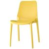 Scab Design Sedia Modello Ginevra in tecnopolimero Set 6Pezzi - Disponibile in 8 Colori - per Interni ED Esterni (Senape)
