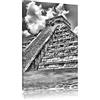 Pixxprint Piramide Maya in Messico Stampa su Tela 120x80 cm Artistica murale
