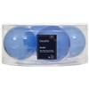 Kaemingk Palline di Natale in vetro 8 cm, 4 pezzi - opaco e lucido trasparente - Grandi palline per albero di Natale - Decorazioni per albero di Natale e decorazioni per albero di Natale - blu cielo