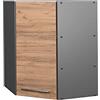 Vicco Mobile angolare da cucina Fame-Line, Rovere dorato, 57 cm, per la combinazione con altri moduli della serie Fame-Line