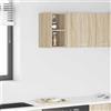 Generico Armadio pensile Riga Rovere Sonoma 20 x 29,5 x 40 cm,Mobili,Armadietti e portaoggetti,Pensili da cucina-884404
