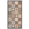 Panorama Tappeto Vinile Corridoio - Varie Dimensioni - (Idraulico Piastrelle Marrone 80 x 300 cm)